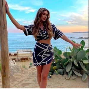 Zara zebra printed top